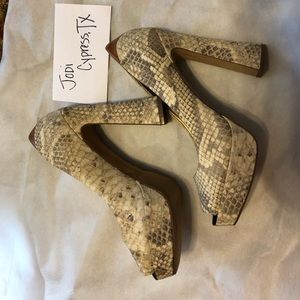 Sam Edelman Open Toe Pumps